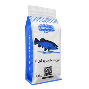 🐟 ۶۹۲- غذای اکسترود قزل الا مهدانه (G۴) (ماهی ۶٠٠ الی ۱٠٠٠ گرم) {ویژه}